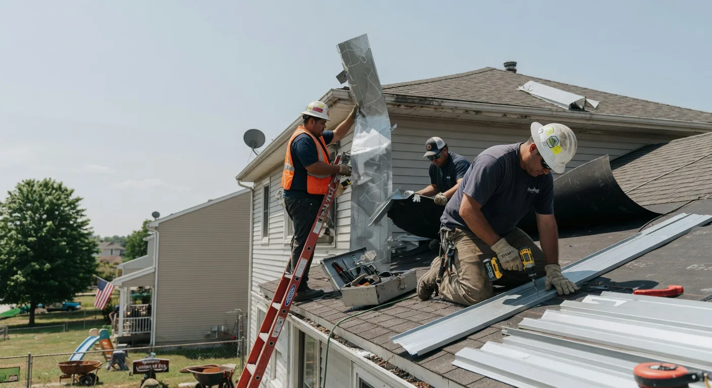 Storm Damage Metal Roof Repair in Cranberry Isles, ME